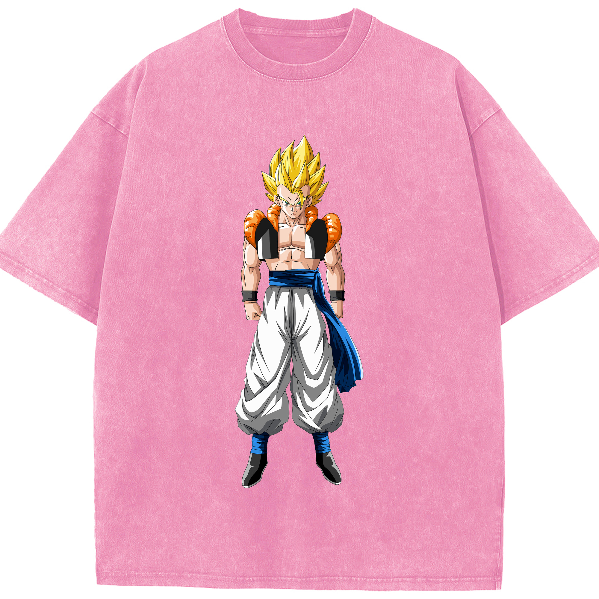 （画像用） ドラゴンボール ベジータ四世（Bejīta Yonsei）DRAGON BALL Vegeta IV 綿100% ヴィンテージ風 半袖Tシャツ（フロントプリント）